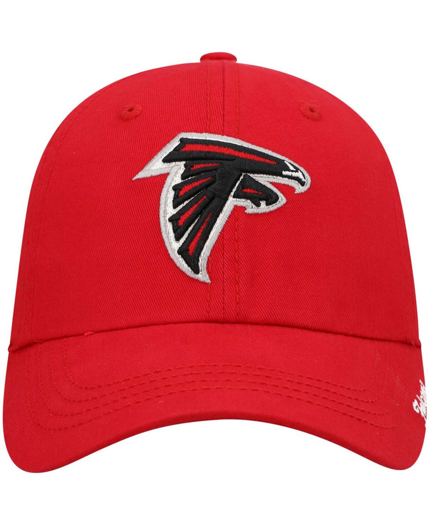 Женская кепка '47 Brand Red Atlanta Falcons Miata Clean Up Secondary Adjustable Hat — фото 3
