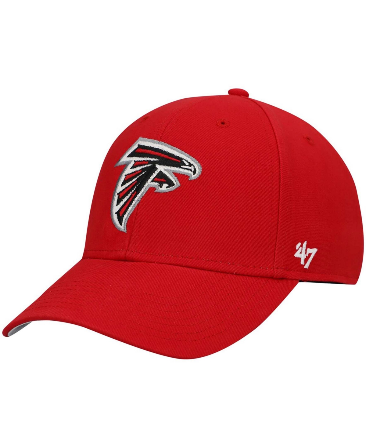 47 Brand Boys Red Atlanta Falcons Basic Secondary Mvp Adjustable Hat In Red