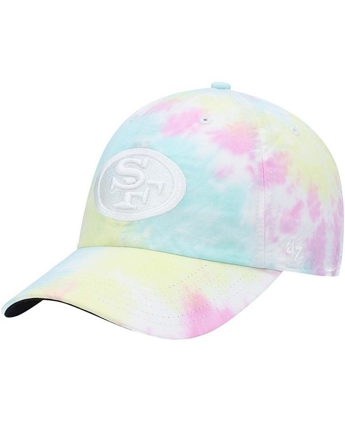 47 Brand Women's Multi San Francisco 49Ers Tie-Dye Clean Up Adjustable Hat  - Macy's