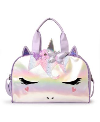 OMG! Accessories Big Girls Miss Gwen Butterfly Crown Large Duffel Bag ...