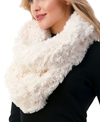 Women's Ombre Faux Fur Ultra Soft Infinity Scarf