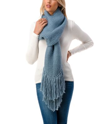 Women's Ultra Soft Fringe-Trim Winter Scarf