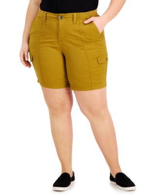 macys plus size nike shorts