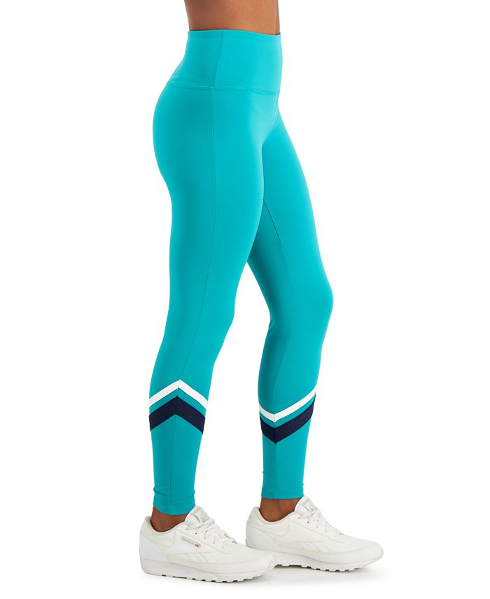 ID Ideology Women's Compression Colorblocked Side Pocket 7/8 Leggings,  Regular & Petite, Created for Macy's - Macy's