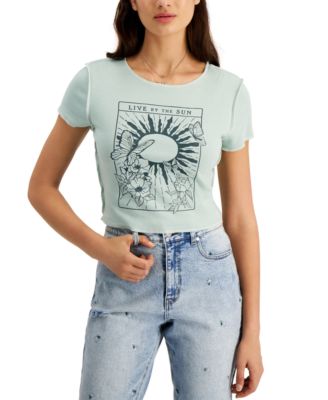 Love Tribe - Juniors' Live By The Sun T-Shirt