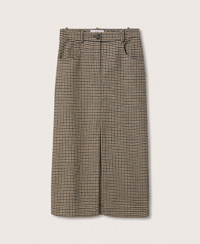 Tartan skirt mango hotsell