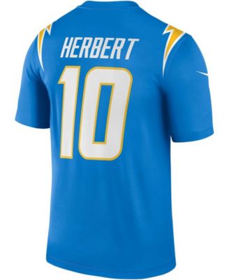 Men's Justin Herbert Powder Blue Los Angeles Chargers Legend Jersey