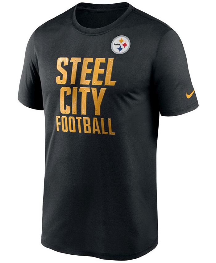 Nike Men's Black Pittsburgh Steelers Legend T-shirt - Macy's