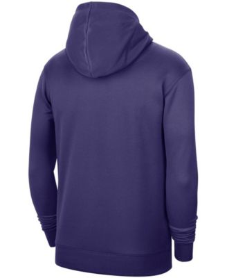 Men's Purple Phoenix Suns 2021-2022 Spotlight On Court Performance Practice Pullover Hoodie