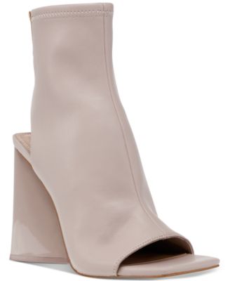 Steve Madden - Women's Transfer Peep-Toe Stretch Booties