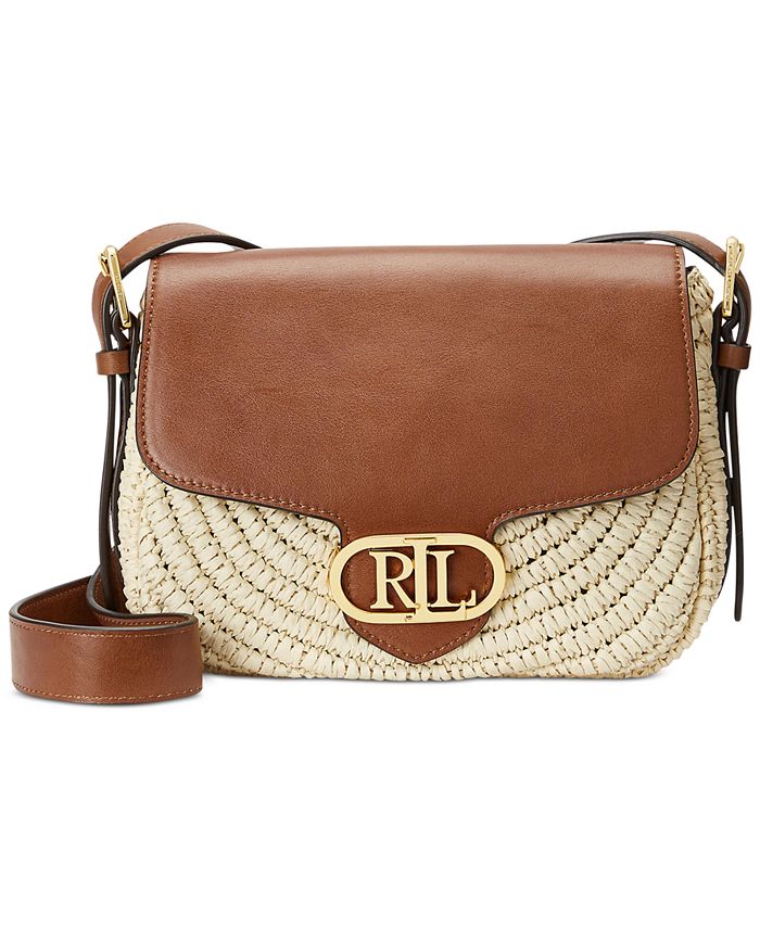 Lauren Ralph Lauren Addie Leather Crossbody Bag - Free Shipping