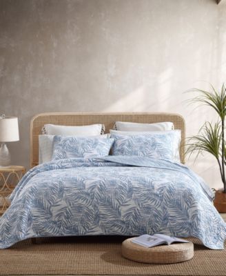 CLOSEOUT! Palmday Cotton Reversible 2 Piece Quilt Set, Twin