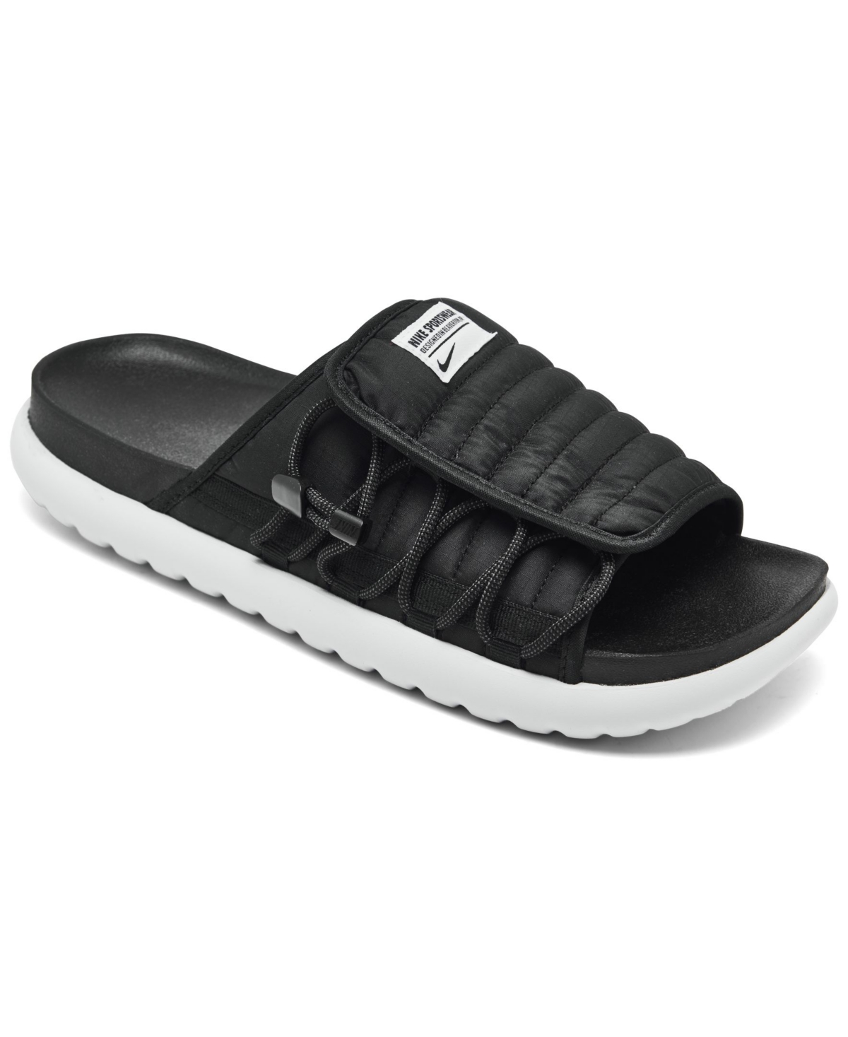 Nike Mens Asuna 2 Slide Sandals From Finish Line In Black Modesens