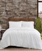 Colcha Linens Cambric White Comforter-Queen - Macy's