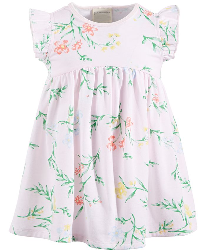 First Impressions Baby Girls Wildflower Wonder Dress, Created for Macy ...