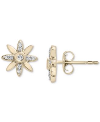 diamond star stud earrings macys