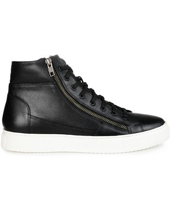 Thomas & Vine Men's Xander Leather High Top Sneakers - Macy's