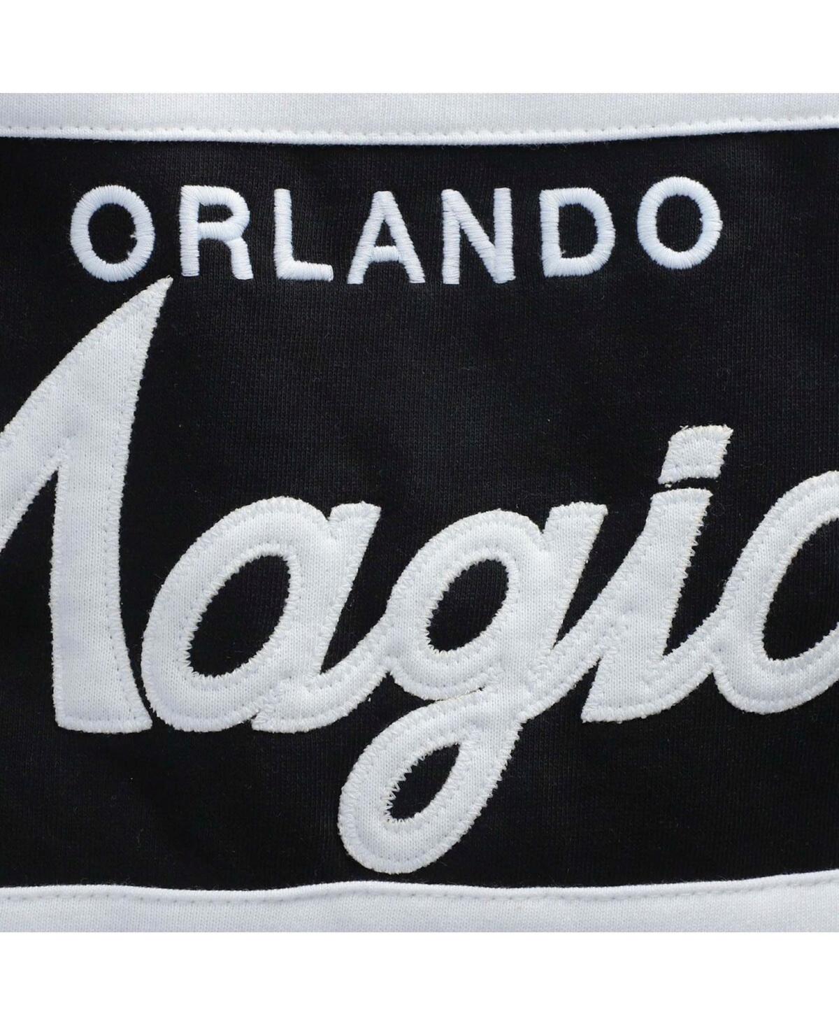 Mitchell & Ness Men's Royal And Black Orlando Magic Head Coach Pullover Hoodie In Royal,black