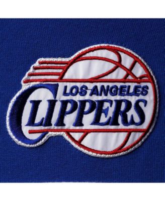 Men's Royal and Red LA Clippers Head Coach Pullover Hoodie