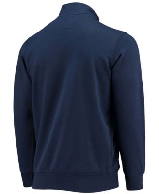Men's Navy Tennessee Titans Heisman Quarter-Zip Jacket