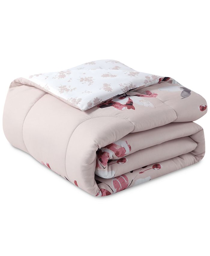 Hallmart Collectibles Ivana Reversible 12-Pc. Queen Comforter Set ...