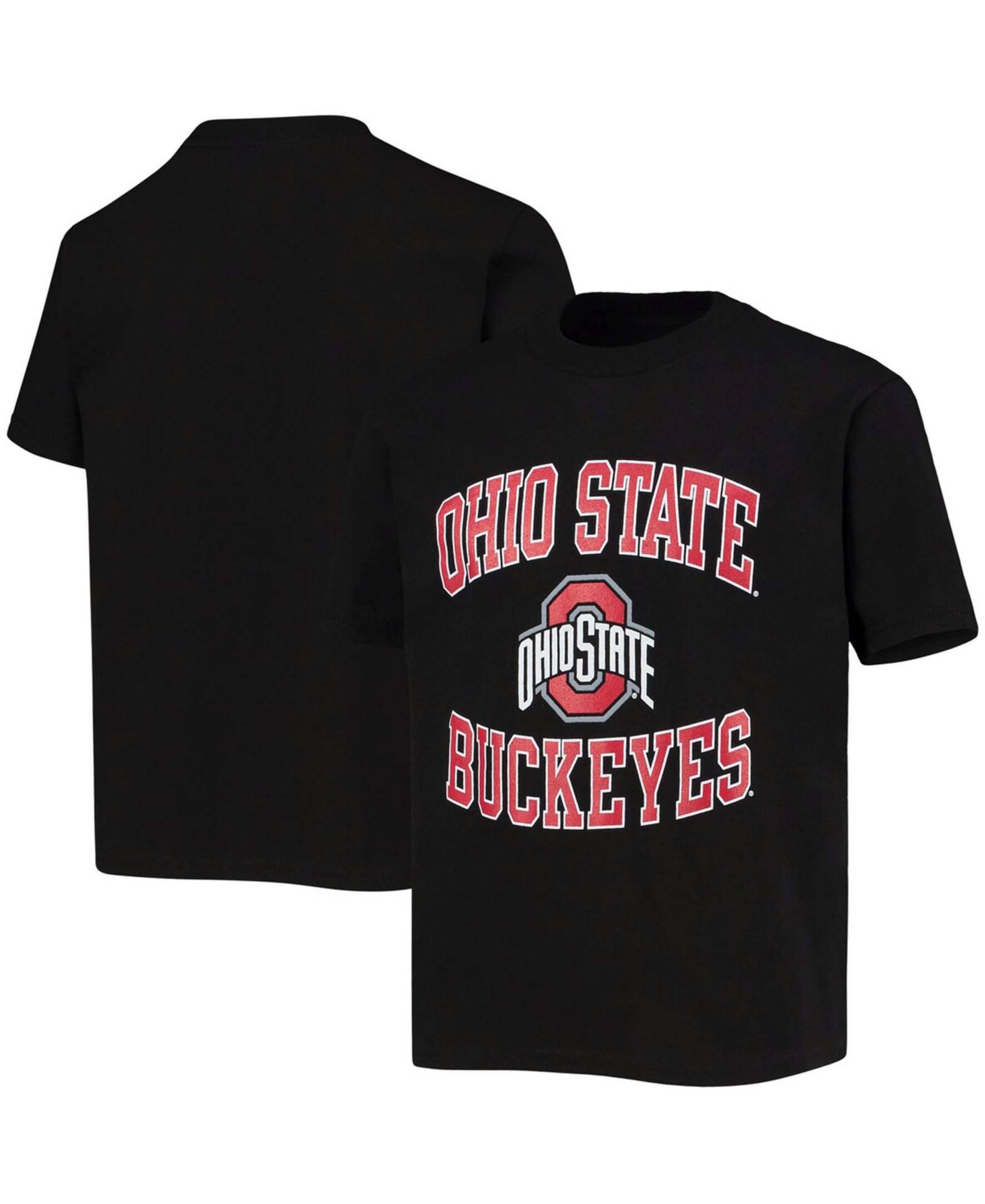 Детская футболка Champion Black Ohio State Buckeyes Circling Team Jersey T-shirt — фото 2