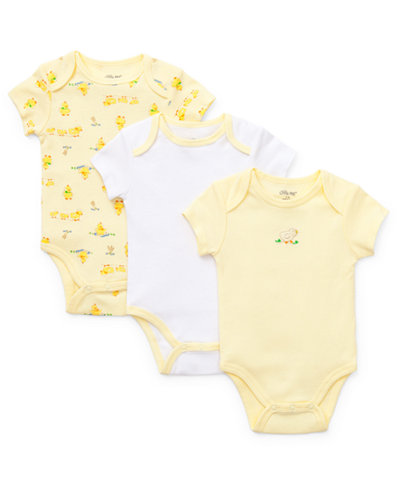 Little Me Baby Girls' or Baby Boys' 3-Pack Bodysuits