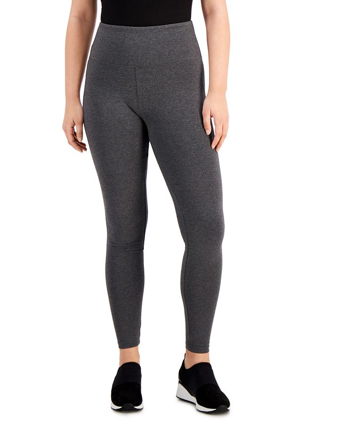 Style & Co Petite High Rise Heather Leggings, Created for Macy's - Macy's