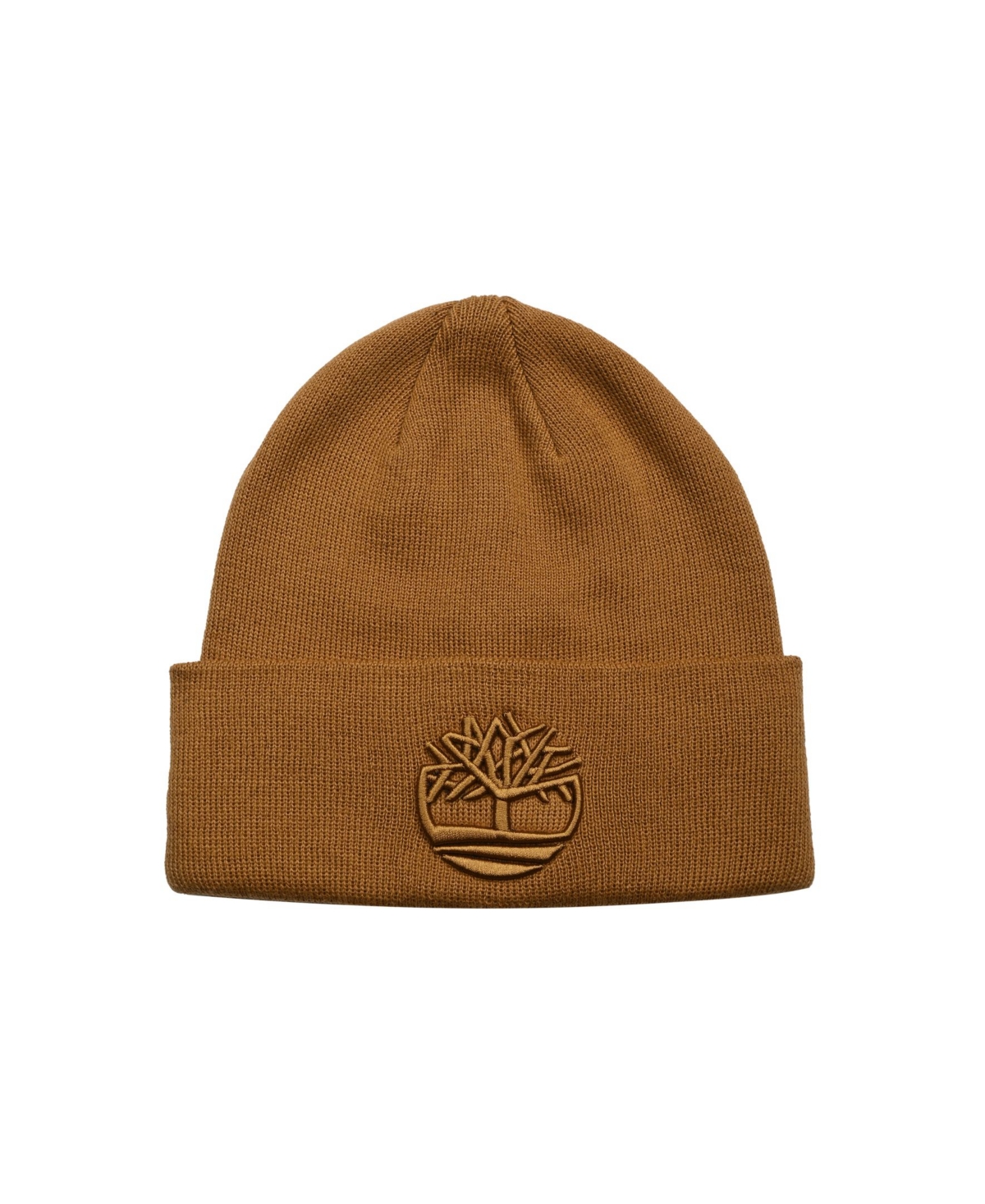 Timberland Men's Tonal 3d Embroidery Beanie In Black