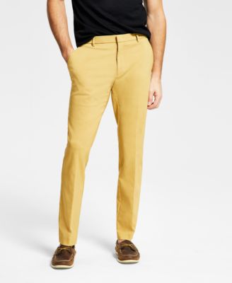 yellow tommy hilfiger pants