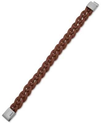 dkny leather bracelet