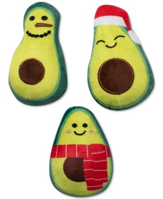 Fringe Studio - 3-Pc. Avocados Dog Toy Set