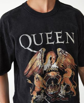 COTTON ON Men's Oversized Vintage Queen Band Tee Macy's
