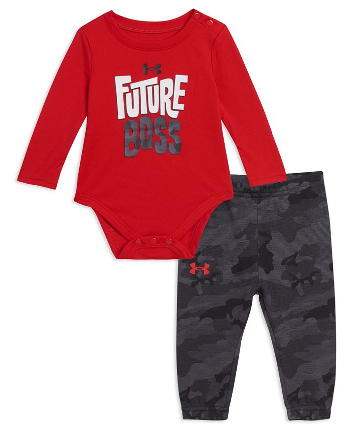 Under Armour Baby Boys Future Boss Onesie and Joggers, 2 Piece Set Macy's