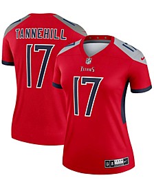 Women's Ryan Tannehill Red Tennessee Titans Inverted Legend Jersey