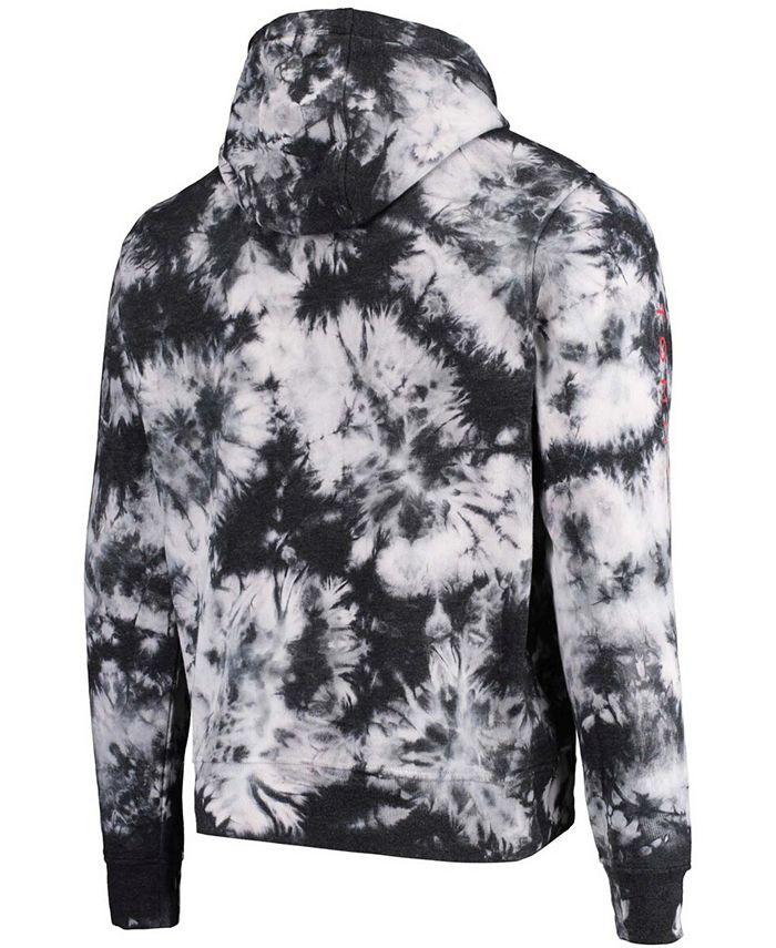 Tommy Hilfiger Men's Black Kansas City Chiefs Stanley Tie-Dye Pullover ...