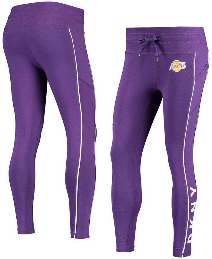 DKNY Women's Purple Los Angeles Lakers Cora Midrise Performance Leggings -  Macy's