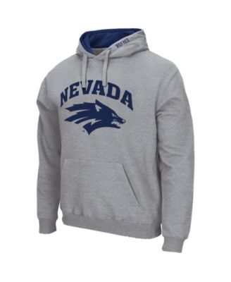 Men's Nevada Wolf Pack Arch and Logo Pullover Hoodie