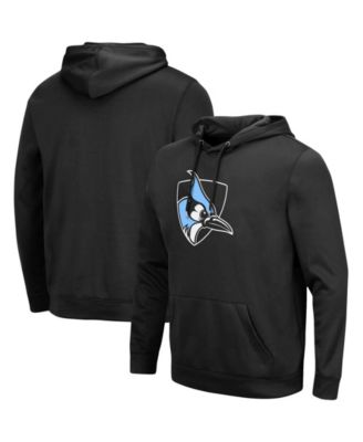Men's Black Johns Hopkins Blue Jays Lantern Pullover Hoodie