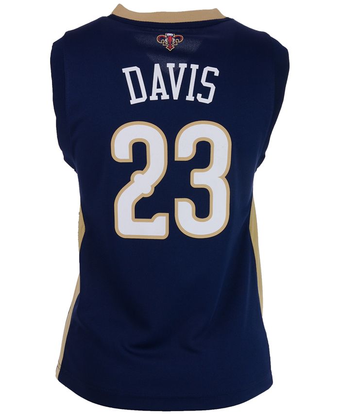 Anthony Davis New Orleans Pelicans Adidas Swingman Navy Jersey (S)
