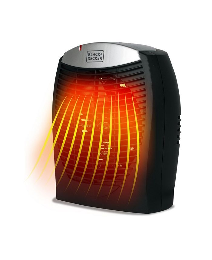 Black+decker Electronic Heater/Fan Black