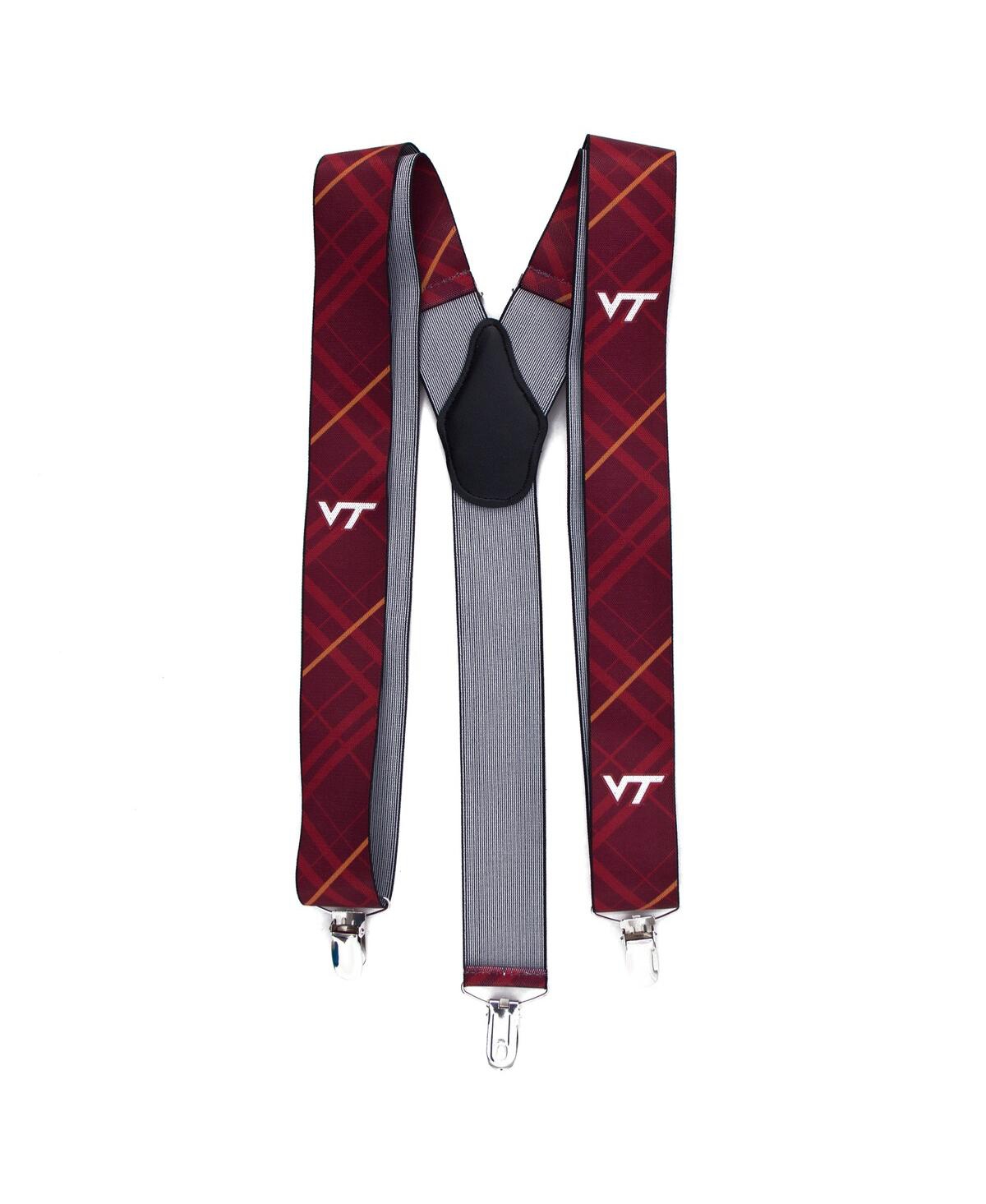 Men's Maroon Virginia Tech Hokies Suspenders - Maroon