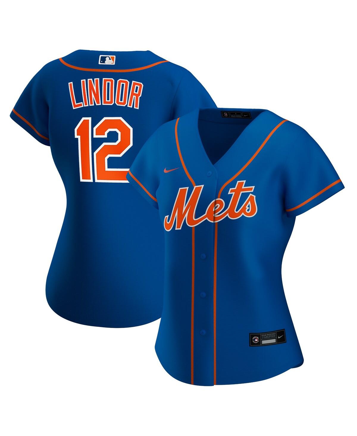 Women's Francisco Lindor Royal New York Mets Alternate Replica Player Jersey