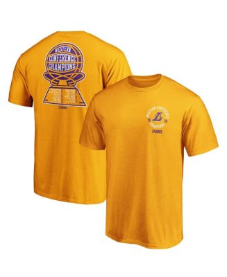 Fanatics Men's Gold Los Angeles Lakers 2020 Western Conference ...