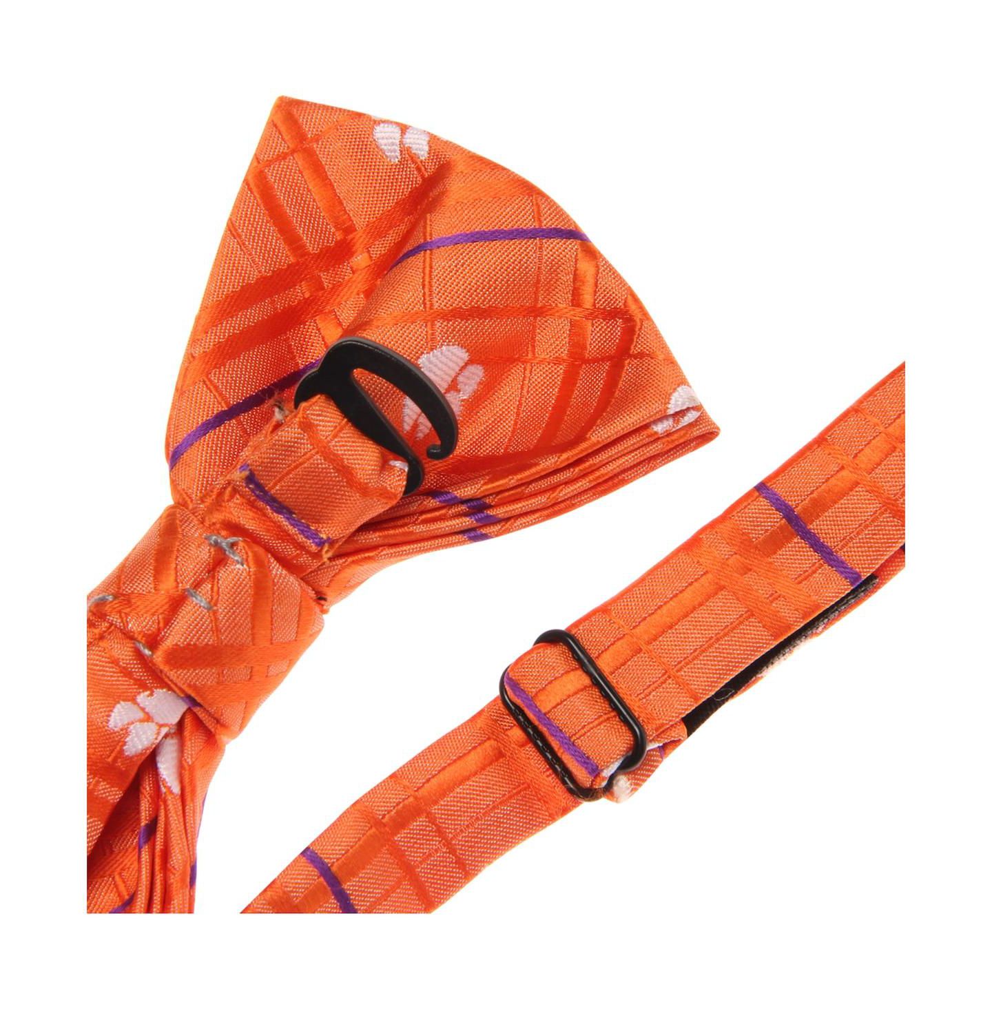 Мужской галстук-бабочка Eagles Wings Orange Clemson Tigers Oxford Bow Tie — фото 3
