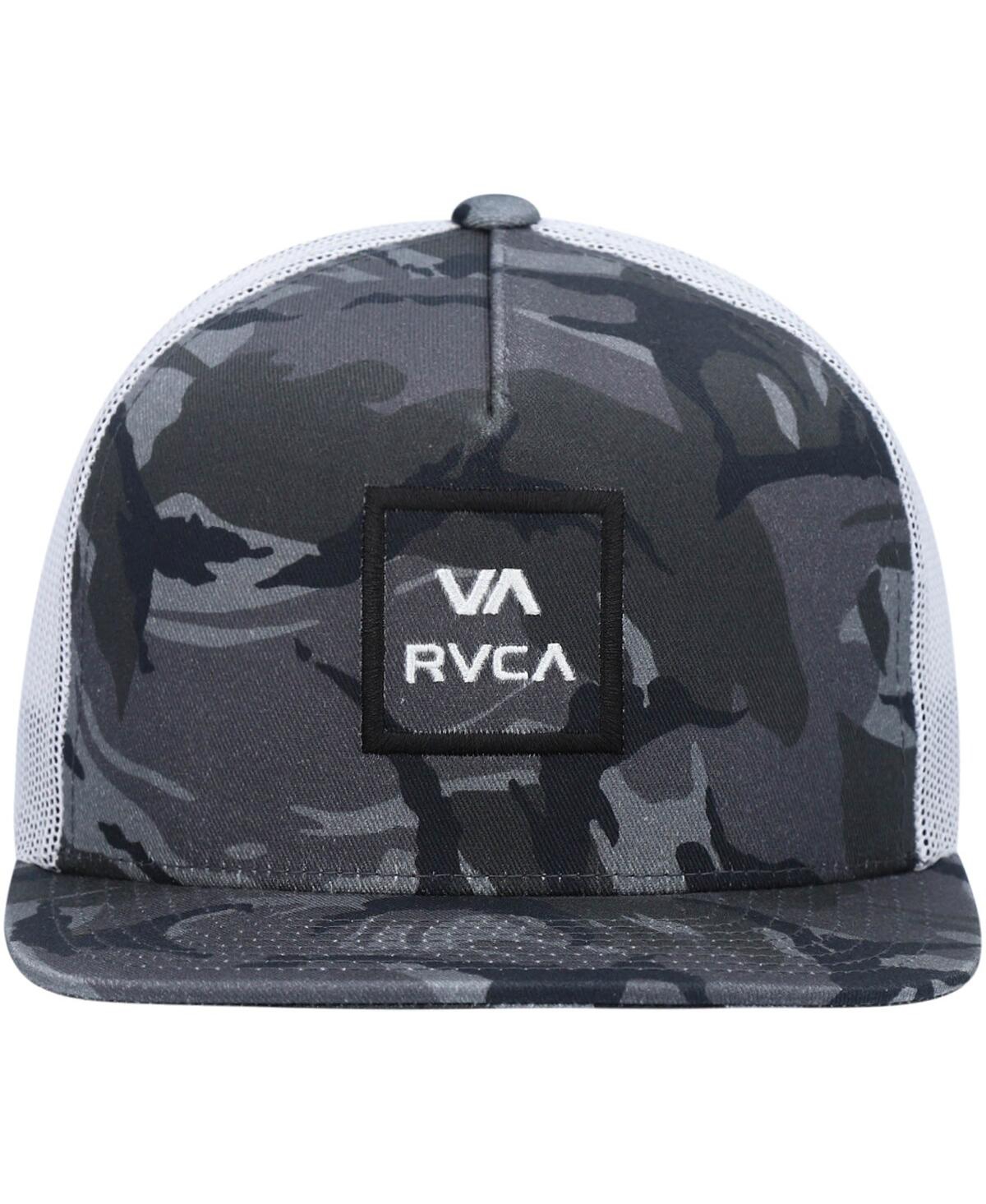 Shop Rvca Boys Camo Va All The Way Trucker Adjustable Snapback Hat