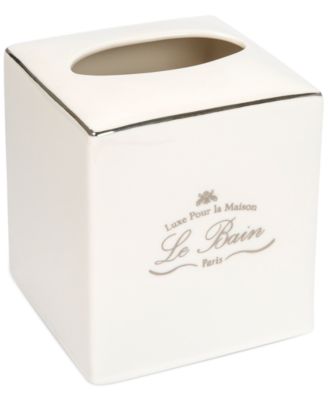 Kassatex - Le Bain Fine Porcelain Tissue Holder