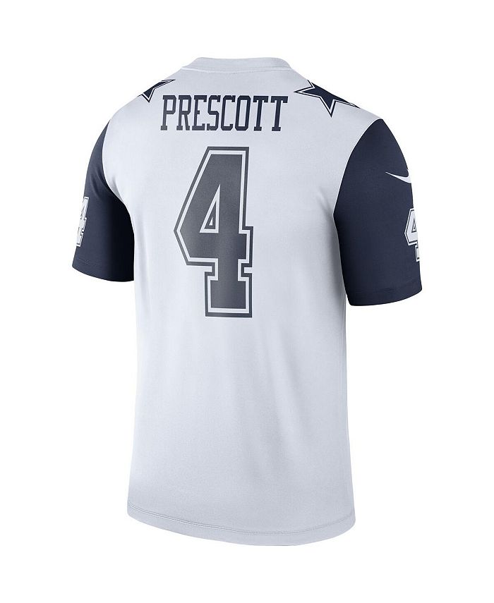 Men's Nike Dak Prescott White Dallas Cowboys Color Rush Legend Player Jersey Size: Small