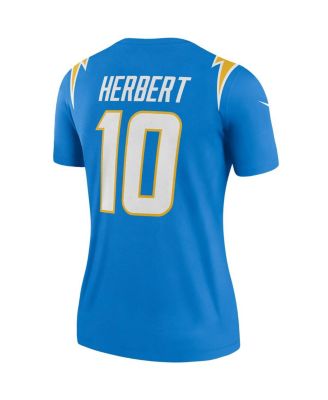 Women's Justin Herbert Powder Blue Los Angeles Chargers Legend Jersey