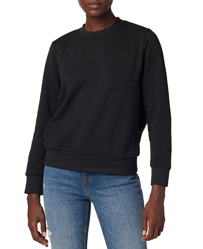 Hudson Jeans Twist-Back Cutout Cotton Sweatshirt - Macy's